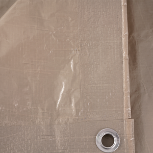 मिलियन 6*8 फीट 120 ग्राम हल्का भूरा लैमिनेटेड पीई लेपित तिरपाल सबसे अधिक बिकने वाला अनुकूलित डिजाइन वाटरप्रूफ पीई तिरपाल - Product Image 3