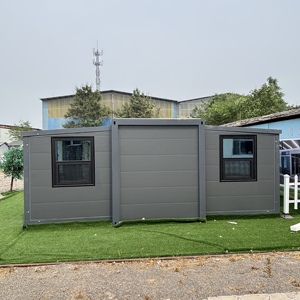 Conteneur de luxe Maison de 3 chambres Plan d'étage Maison en conteneur extensible de 20 40 pieds Mini Maison Maison préfabriquée portable - Product Image 3