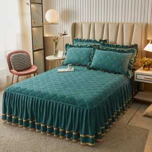 Chăn ga trải giường <span class=keywords><strong>cotton</strong></span> dệt hiện đại chất lượng cao, màu trơn, dày dặn, thân thiện với môi trường, 200TC - Product Image 6