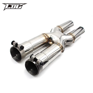 Tuyau d'échappement en acier inoxydable d'usine Mid <span class=keywords><strong>X</strong></span> pour Ferrari F12/GTC4/<span class=keywords><strong>FF</strong></span>/812/812GTS <span class=keywords><strong>X</strong></span> tube tuyau d'échappement système d'échappement de voiture modifié - Product Image 3