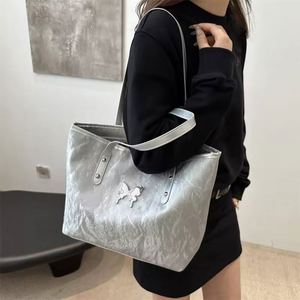 THK New <b>Large</b> Capacity Handbag Fashion Shoulder <b>Bag</b> with butterfly Strap High Quality Tote <b>Bag</b> for Women - Product Image 6