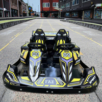 Double siège Parent-enfant Électrique Off Road Drift Racing Karting Go Karts pour Adultes et Enfants Amusement