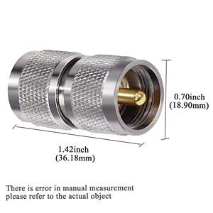 UHFオスコネクタPL259オスココネクタ低損失<span class=keywords><strong>PL</strong></span>-259オスココネクタ - Product Image 4
