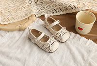 Baskets unisexes pour enfants, nouvelle collection printemps-été, semelle souple, légères, plates, pour la course, garçons et filles, design en maille mignon, tige en cuir