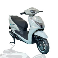 Conception brevetée Scooter électrique 50 km/h Paiement sécurisé Moto électrique Sport 72v Batterie au lithium pour moto électrique