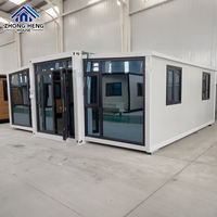 Contenedor Modular de Acero Expandible, Moderno y Ecológico, de 20 pies/40 pies, Plegable de Doble Ala, Prefabricado, Tipo Villa, Casa Pequeña Móvil
