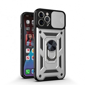 Porte-anneau d'armure de couverture de coque de téléphone antichoc pour iPhone 14 13 12 <span class=keywords><strong>11</strong></span> Pro Max - Product Image 3