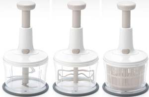 Mini Hachoir Manuel Multifonctionnel pour Légumes, Ail et Viande, Batteur et Mixeur de Cuisine Professionnel en Gros - Product Image 4