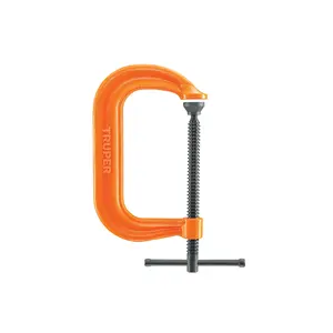 Abrazaderas de laboratorio industrial de prensa de acero forjado Truper de 6 'para uso - Product Image 1