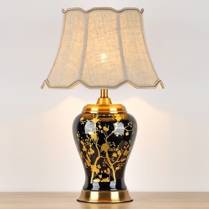 <strong>Lights</strong> <strong>for</strong> Home Hotel Villa Room Decoration Side Table Lamp Ceramic <strong>Vase</strong> Table Lamp - Product Image 3