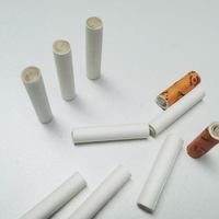 Embouts de filtre ronds en papier kraft jetables de qualité alimentaire Bycy pour cigarettes, usage fumeur, 7*25mm 8*25mm, modèle simple 111