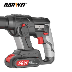 NANWEI <span class=keywords><strong>Marteau</strong></span> <span class=keywords><strong>piqueur</strong></span> industriel de grande puissance, très résistant, diamètre de 24mm, <span class=keywords><strong>marteau</strong></span> de démolition électrique, perceuse à percussion - Product Image 5