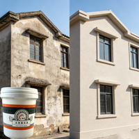 Pintura Acrílica de Imitación de Granito con Textura de Piedra para Exteriores, Revestimiento en Aerosol para Paredes, Color Personalizado