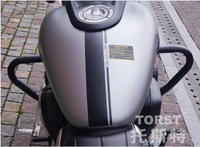 Nouvelle barre de protection avant en métal et acier au carbone de haute qualité pour moto QJ Flash 600V2, pare-chocs de marque TORST, noir