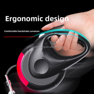 حبل نايلون متين للحيوانات الأليفة للاستخدام الخارجي مع خاصية التمدد التلقائي ومقاومة الانزلاق، مقاوم للانفجار وآمن للكلاب - Product Image 3