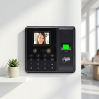 Machine de pointage des présences par reconnaissance faciale et empreintes digitales avec stockage sur carte mémoire pour plusieurs types de portes
