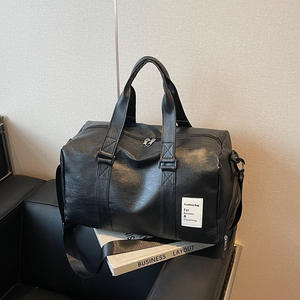 Nueva Llegada, Bolsa de Lona de Nailon con Cierre, Estilo Europeo, de Lujo y Personalizada, Color Negro, para Yoga, Gimnasio, Zapatos, Viajes - Product Image 2