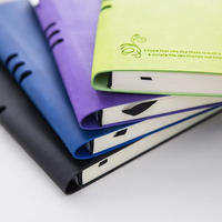 Schul bürobedarf Multi Color 200 Seiten A5 PU Leder hülle Notizbuch mit Stift Journal Tagebuch Planer Notizbuch