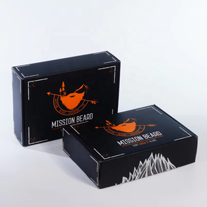 Cajas de Cartón Corrugado Reciclables con Impresión Personalizada en Negro Mate, Forma de Avión, Impresión a Todo Color y Forro de Esponja - Product Image 2