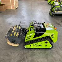 Robot Pemotong Rumput Hutan 80cm, Mesin Pemotong Rumput Mini Kendali Jarak Jauh, Pemotong Semak, Mesin Pemotong Rumput Flail