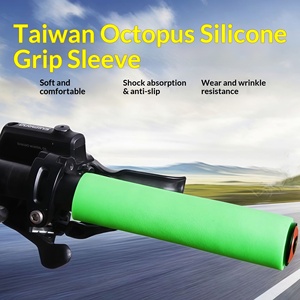 Poignées de guidon en silicone Seer Octopus BGW001 pour vélos de montagne, de route et pliants, ultra-légères, antichoc, résistantes à la saleté, <span class=keywords><strong>VTT</strong></span> - Product Image 3