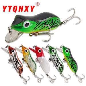 Señuelo de rana Ytqhxy, cebo duro de 8.1 cm y 10 g, flotante para pesca de cabeza de serpiente con doble anzuelo - Product Image 2