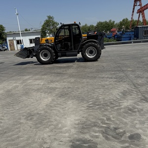 3.5t 7m Diesel-powered Material Handling Construção Off-road pneu telescópico Boom Empilhadeira Telehandler - Product Image 4