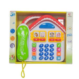 नए उत्पाद कार्टून टेलीफोन मज़ेदार बच्चे बुद्धिमान खिलौने प्लास्टिक बच्चों खिलौना फोन - Product Image 2