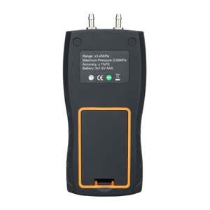 เครื่องวัดความดันอากาศแบบมือถือ SNDWAY SW-512A เครื่องวัดแรงดันสุญญากาศแบบสองพอร์ต - Product Image 5