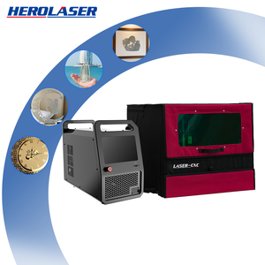 เครื่องตัดเลเซอร์ขนาดเล็กแบบตั้งโต๊ะ Herolaser ความแม่นยำ 0.02 มม. เครื่องตัดเลเซอร์ เครื่องแกะสลักเลเซอร์ - Product Image 1