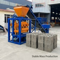 Harga Mesin Pembuat Batu Bata Padat Linyi Taixin QT4-24