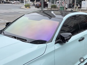 Film teinté <span class=keywords><strong>caméléon</strong></span> pour vitres de voiture, couleur violet, en stock, isolation thermique, teinte nano-céramique, <span class=keywords><strong>caméléon</strong></span> violet <span class=keywords><strong>royal</strong></span>, solaire - Product Image 6
