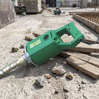 AJZN Hocheffizienter Motorbetriebener Betonvibrator 1000W Leistung für Straßenbau Oberflächenarbeiten 220V 10kg 1-Jahres-Garantie