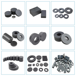 Free Sample Permanent Magnetic Material Ceramic Strong <strong>Magnet</strong> Core Round Disc Block Arc Ring Y30 Y35 Speaker <strong>Ferrite</strong> <strong>Magnets</strong> - Product Image 5