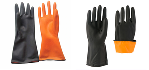 Top <span class=keywords><strong>fantaisie</strong></span> Silicone noir industriel gants en caoutchouc résistant aux produits chimiques ménage gants en latex - Product Image 2
