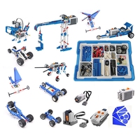 396 Parçalı 9686 Yaratıcı Eğitim Yapı Taşı Seti ABS Plastik STEM Eğitici Yapım Oyuncağı 6+ Yaş Fantezi Bilim Kurgu 1:72