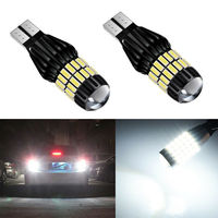 Ampoule LED T15 Canbus haute luminosité sans erreur 921 912 W16W T16, lampe de signalisation, feu de stationnement, feu de recul blanc 12-24V
