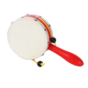 OEM Barato Orff 4 Pulgadas De Madera Handshake <span class=keywords><strong>Tambor</strong></span> Oscilante Sonajero <span class=keywords><strong>Tambor</strong></span> Teclado Piano <span class=keywords><strong>Tipo</strong></span> <span class=keywords><strong>Instrumento</strong></span> - Product Image 1