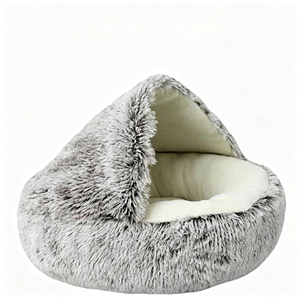 Premium Solid Plush <b>Sofa</b> Bed for <b>Dogs</b> Cats Machine Washable Cozy Luxury Design Indoor Use Removable Cover Memory Foam Fill - Product Image 1