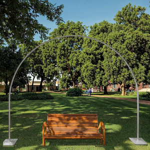 Arco de Boda de Aleación de Aluminio de 32 mm de Diámetro para Bodas, Cumpleaños y Baby Showers con Soporte para Globos y Flores - Product Image 3
