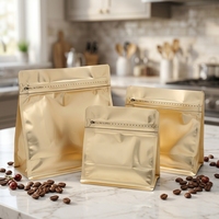 Sacs à café imprimés 250g 500g 1kg 5lb, emballage en vrac avec valve, soufflet de fond, impression gravure sécurisée, vente en gros