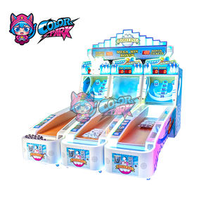 Machine de jeu d'arcade de <span class=keywords><strong>bowling</strong></span> vidéo intérieure colorée pour 3 joueurs, nouvelle, à monnayeur - Product Image 6