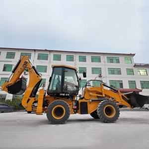 משלוח חינם מחפרון חדש לשימוש חקלאי 4x4 מיני טרקטור מחפרונים מעמיסים גלגליים למכירה - Product Image 3