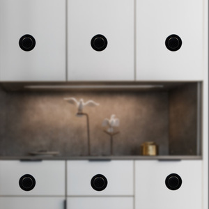 Furniture Handle And Knob Round Zinc Alloy Plated Durable Cabinet <b>Hardware</b> Modern Design - Product Image 4