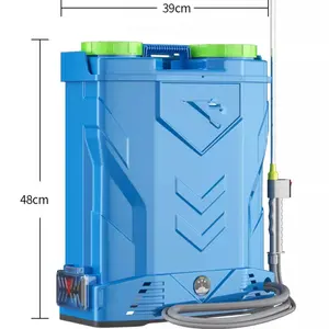 Rociador eléctrico de alta resistencia con batería para agricultura, bomba de embalaje de plomo, estilo clave ácido, 20l