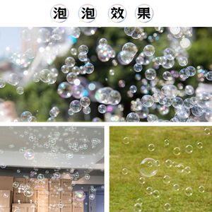 Double Wheel Stage Bubble Machine YG-BM3002 Metal <b>Shell</b> Remote Control For Outdoor Events Commercial Use - Product Image 3