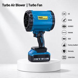 Ventilador de Aire con Luz, Motor sin Escobillas, Ventilador de Batería, Ventilador de Chorro - Product Image 1
