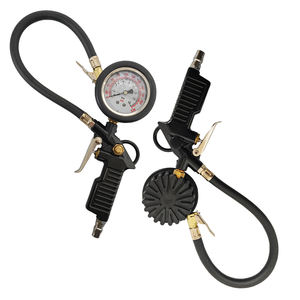 Valve de gonflage/dégonflage de précision pour pneus 200 PSI avec manomètre |   Embout pneumatique pour usage industriel, automobile et tout-terrain - Product Image 1