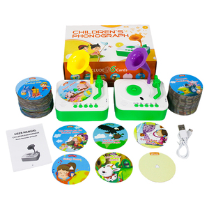 Reproductor de audio de fonógrafo para niños, reproductor de música, máquina de aprendizaje de cuentos, juguetes educativos científicos - Product Image 4