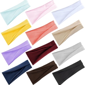 Diadema Deportiva Ancha <span class=keywords><strong>El</strong></span>ástica <span class=keywords><strong>para</strong></span> Mujer, Sin <span class=keywords><strong>El</strong></span>ástico, con Lazo, <span class=keywords><strong>para</strong></span> Deportes <span class=keywords><strong>y</strong></span> Entrenamiento - Product Image 5